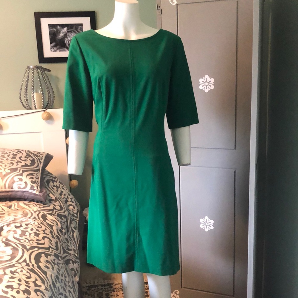 Tahari ALS Green dress Size 14